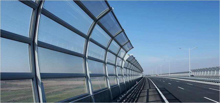 Glass Noise Barrier