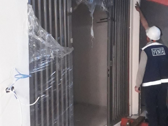 Ankara Etlik City Hospital Iron Barred Steel Construction Security Gates