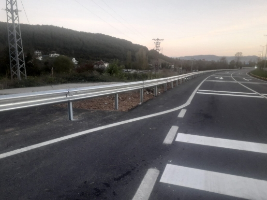 Bartın-Amasra-Cide-Abana-Sinop Highway Guardrail
