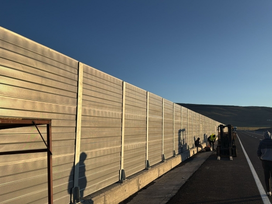 Çıldır - Aktaş Border Gate (Aktaş Lake Side) Noise Barrier